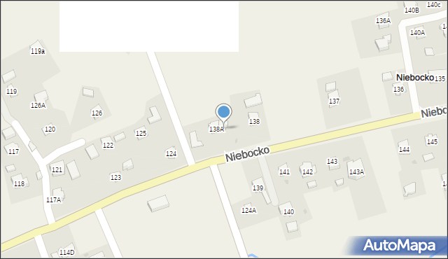 Niebocko, Niebocko, 138B/1, mapa Niebocko