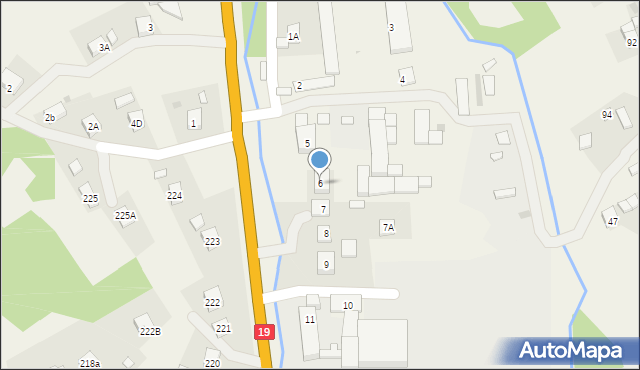 Niebylec, Niebylec, 6, mapa Niebylec