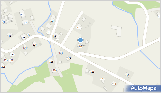 Niebylec, Niebylec, 66, mapa Niebylec