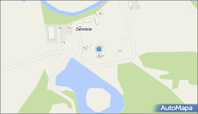 Niechmirów, Niechmirów, 72, mapa Niechmirów