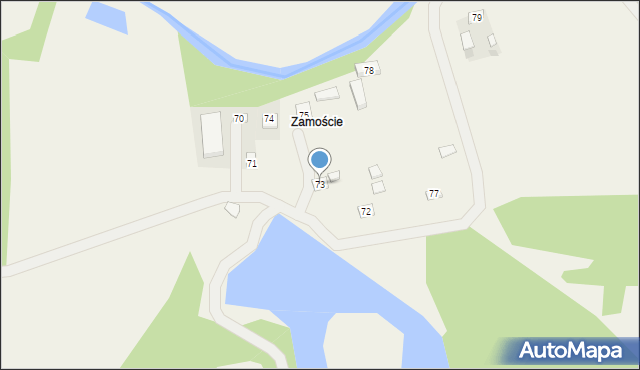 Niechmirów, Niechmirów, 73, mapa Niechmirów