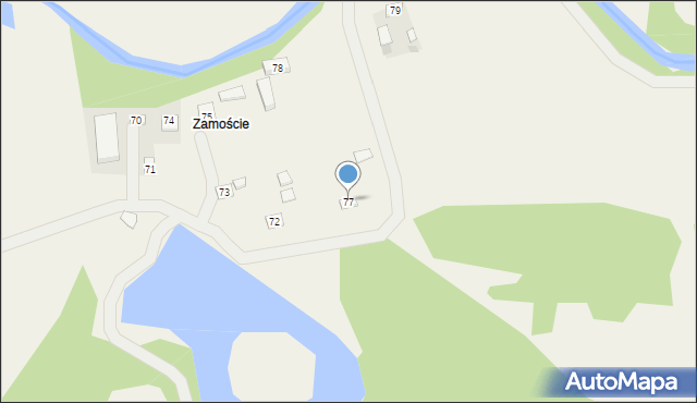 Niechmirów, Niechmirów, 77, mapa Niechmirów