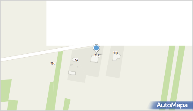 Nieciesławice, Nieciesławice, 54A, mapa Nieciesławice