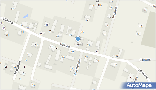 Nieciszów, Nieciszów, 29, mapa Nieciszów