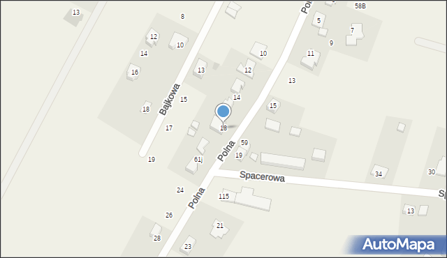 Nieciszów, Nieciszów, 61i, mapa Nieciszów