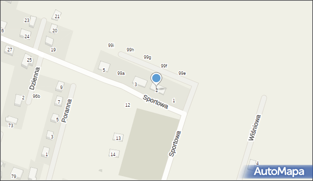 Nieciszów, Nieciszów, 99c, mapa Nieciszów