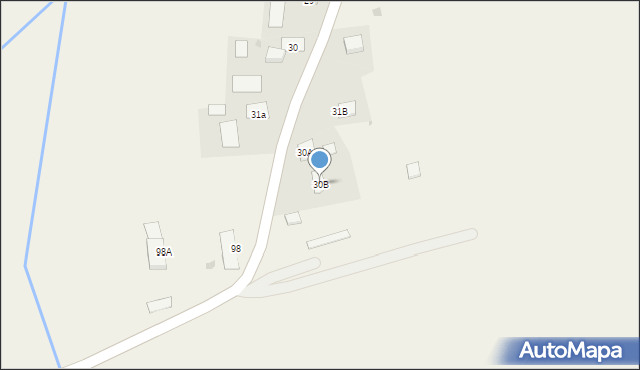 Nieczajna Dolna, Nieczajna Dolna, 30B, mapa Nieczajna Dolna