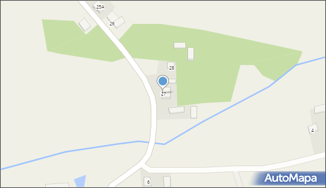 Niedoń, Niedoń, 27, mapa Niedoń