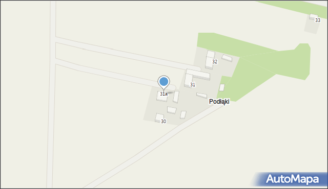 Niedoń, Niedoń, 31a, mapa Niedoń