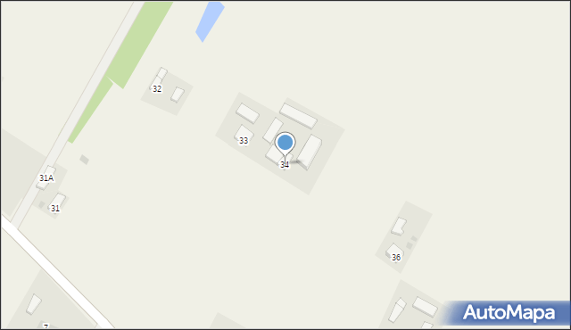 Niedrzew Pierwszy, Niedrzew Pierwszy, 34, mapa Niedrzew Pierwszy