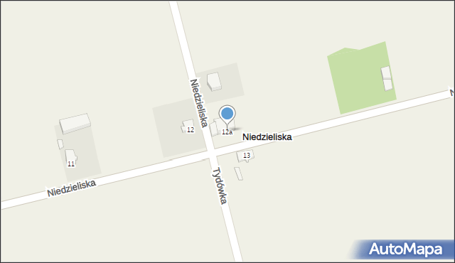 Niedzieliska, Niedzieliska, 12a, mapa Niedzieliska