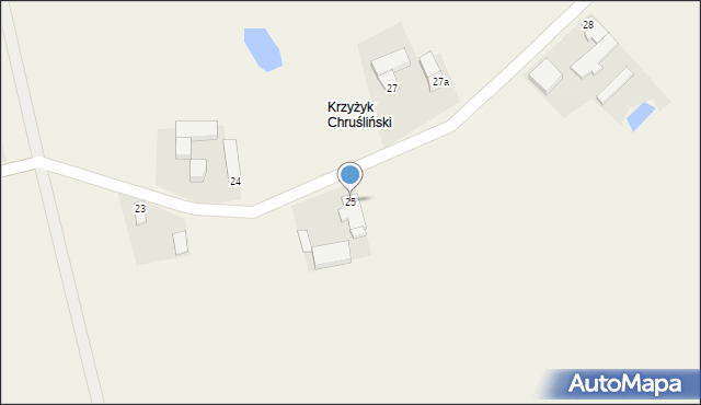 Niedzieliska, Niedzieliska, 25, mapa Niedzieliska