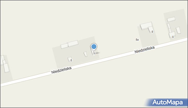 Niedzieliska, Niedzieliska, 7, mapa Niedzieliska