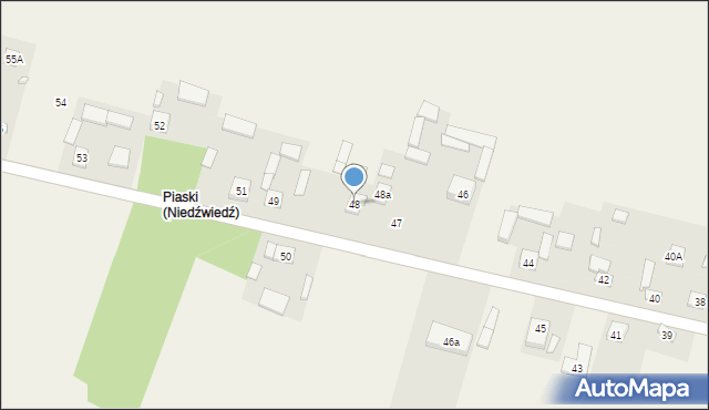 Niedźwiedź, Niedźwiedź, 48, mapa Niedźwiedź
