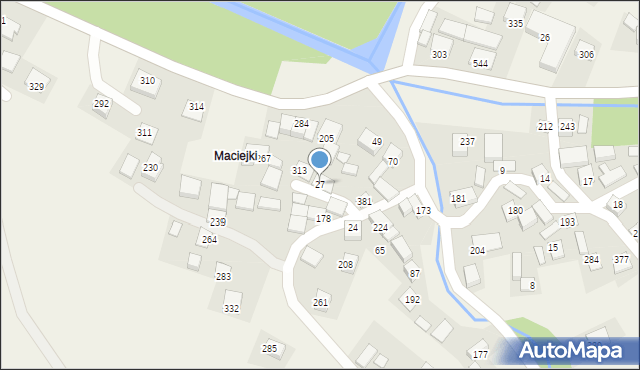 Niedźwiedź, Niedźwiedź, 27, mapa Niedźwiedź