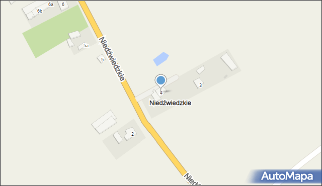 Niedźwiedzkie, Niedźwiedzkie, 4, mapa Niedźwiedzkie