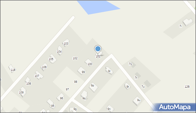 Niekłonice, Niekłonice, 101, mapa Niekłonice