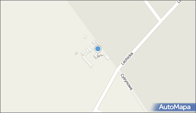 Niekłonice, Niekłonice, 1A, mapa Niekłonice