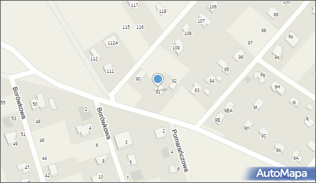 Niekłonice, Niekłonice, 91, mapa Niekłonice