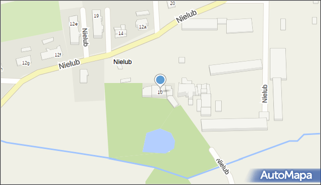 Nielub, Nielub, 10, mapa Nielub