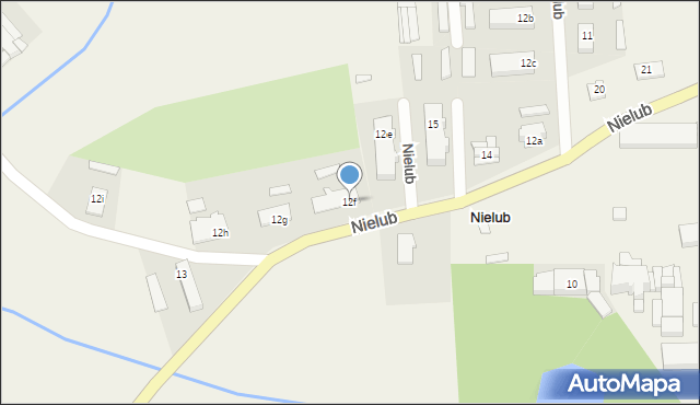 Nielub, Nielub, 12f, mapa Nielub