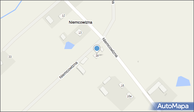 Niemcowizna, Niemcowizna, 15, mapa Niemcowizna