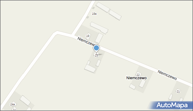 Niemczewo, Niemczewo, 23, mapa Niemczewo