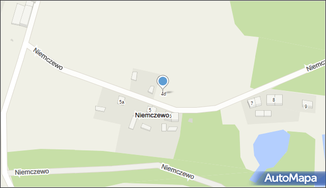 Niemczewo, Niemczewo, 4d, mapa Niemczewo