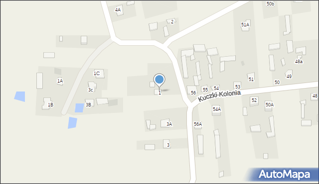 Niemianowice, Niemianowice, 1D, mapa Niemianowice