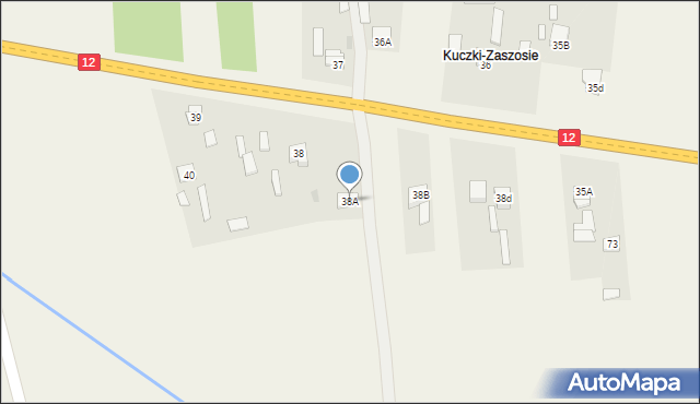 Niemianowice, Niemianowice, 38A, mapa Niemianowice