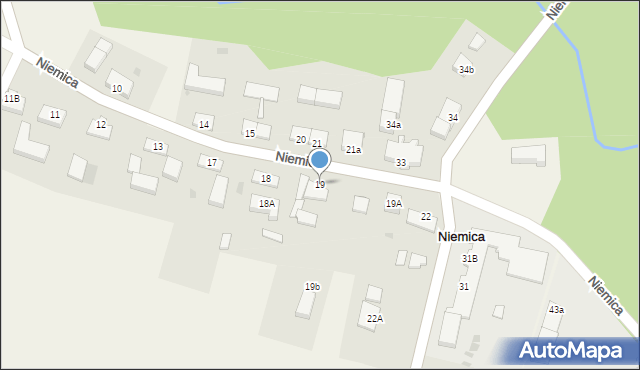 Niemica, Niemica, 19, mapa Niemica