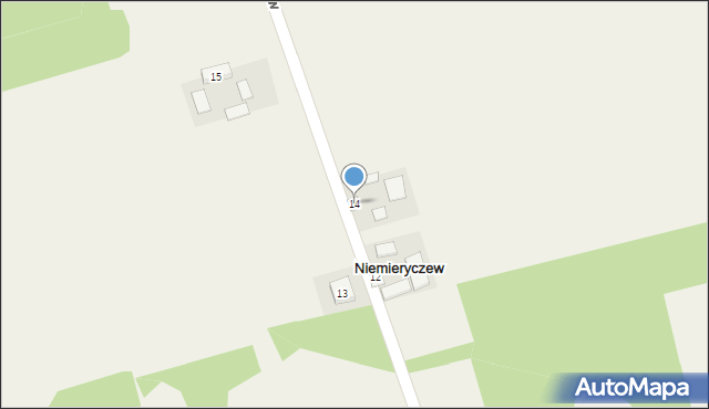 Niemieryczew, Niemieryczew, 14, mapa Niemieryczew