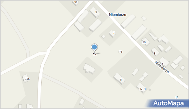 Niemierze, Niemierze, 7a, mapa Niemierze