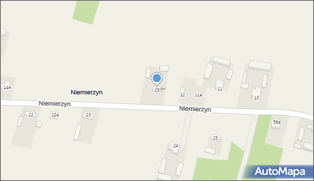 Niemierzyn, Niemierzyn, 13, mapa Niemierzyn