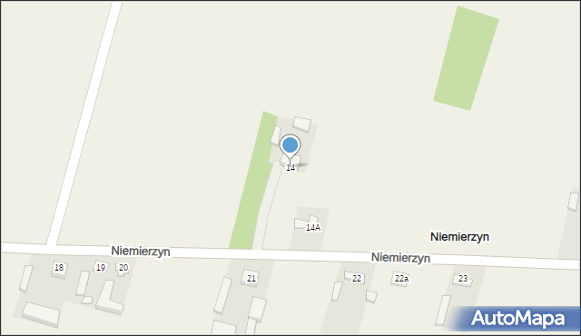 Niemierzyn, Niemierzyn, 14, mapa Niemierzyn