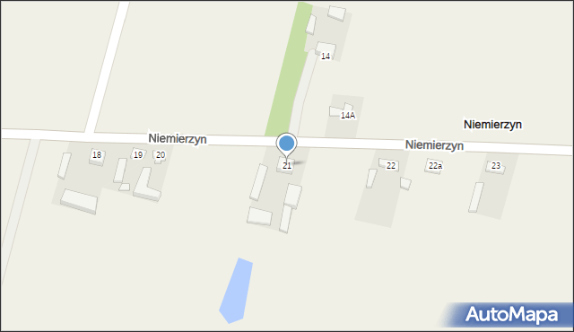 Niemierzyn, Niemierzyn, 21, mapa Niemierzyn