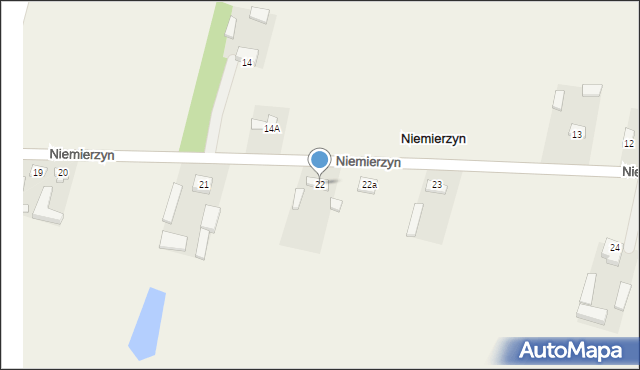 Niemierzyn, Niemierzyn, 22, mapa Niemierzyn