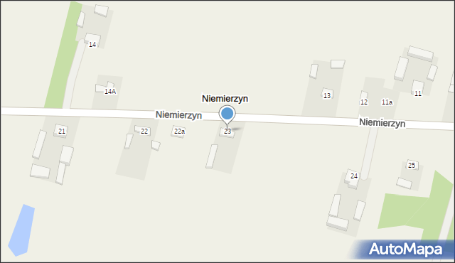 Niemierzyn, Niemierzyn, 23, mapa Niemierzyn