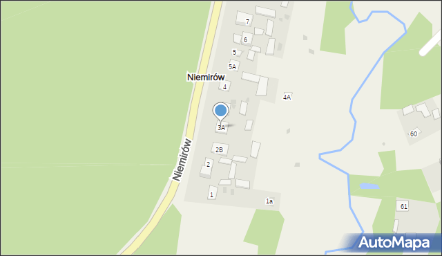 Niemirów, Niemirów, 3A, mapa Niemirów