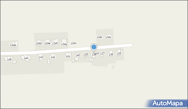 Niemysłowice, Niemysłowice, 138, mapa Niemysłowice