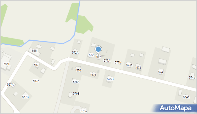 Nienadowa, Nienadowa, 577, mapa Nienadowa