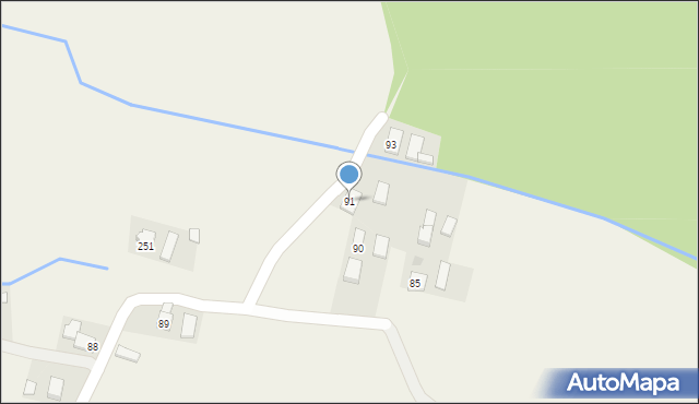 Nienaszów, Nienaszów, 91, mapa Nienaszów