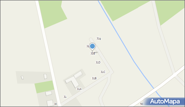 Nienawiszcz, Nienawiszcz, 31E, mapa Nienawiszcz