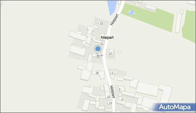 Niepart, Niepart, 20, mapa Niepart