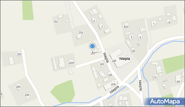 Niepla, Niepla, 153, mapa Niepla