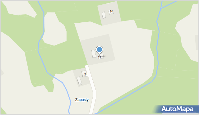 Nieprześnia, Nieprześnia, 33, mapa Nieprześnia