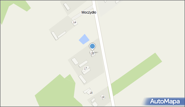 Nieskórz, Nieskórz, 16, mapa Nieskórz