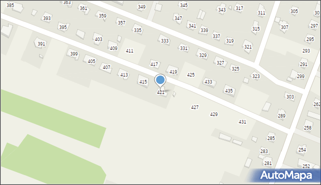 Niestachów, Niestachów, 417, mapa Niestachów