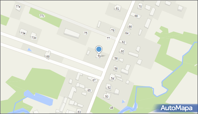 Niestachów, Niestachów, 73, mapa Niestachów