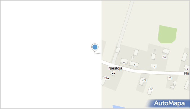 Niestoja, Niestoja, 8, mapa Niestoja